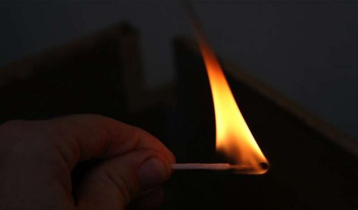 Man verbrandt zichzelf in Taza