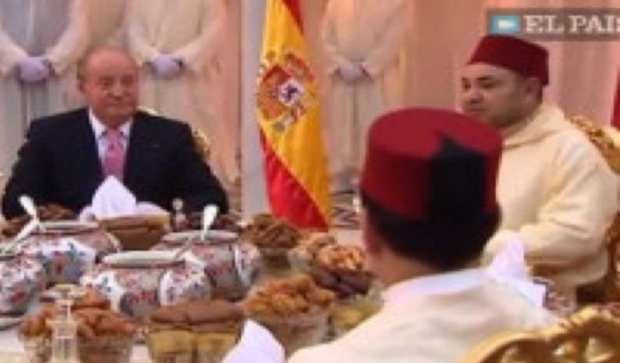 Mohammed VI deelt Iftar met Juan Carlos van Spanje