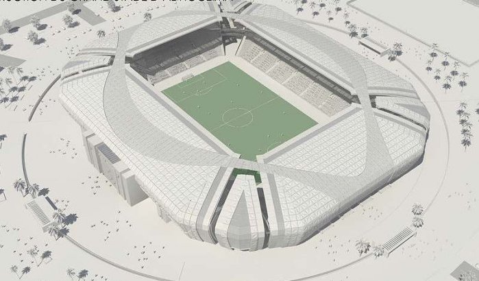 Bouw Grote Stadion Al Hoceima binnenkort van start (foto's)