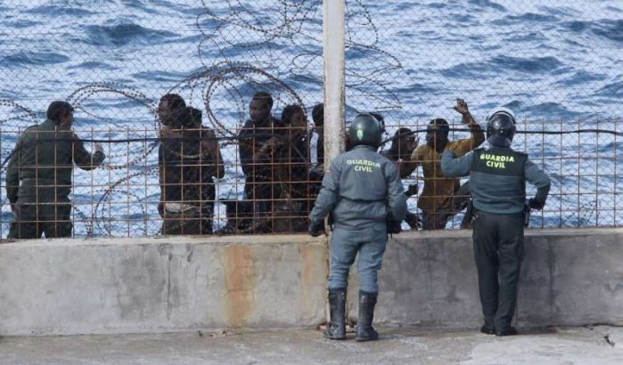 Marokko houdt 300 migranten tegen bij Sebta
