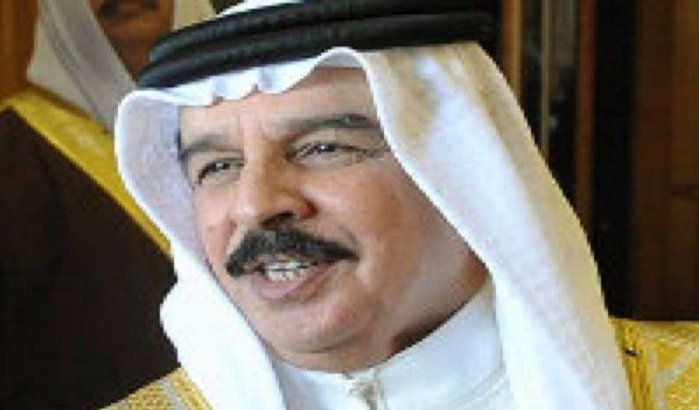 Koning Bahrein in Marokko voor de jacht 