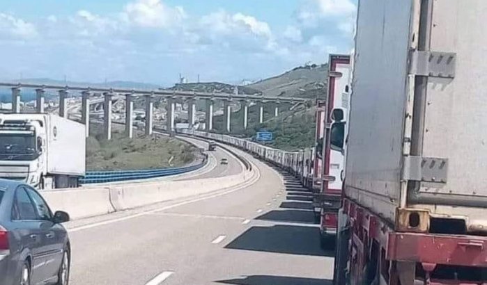 Haven Tanger Med verlamd, files vrachtwagens tot aan snelweg