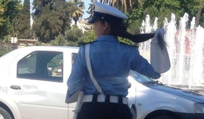 Bestuurster mishandelt politievrouw in Rabat