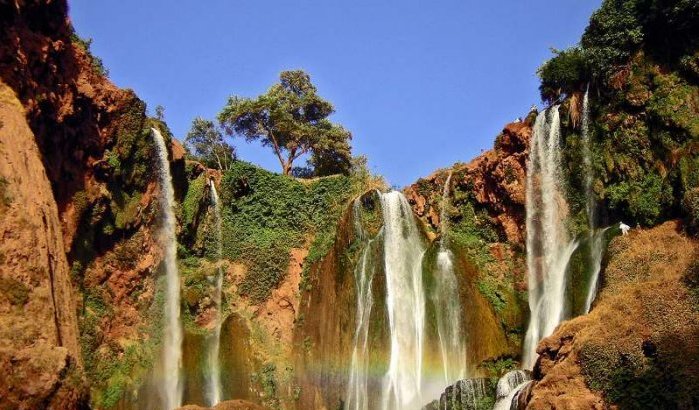Ouzoud bij mooiste watervallen ter wereld 