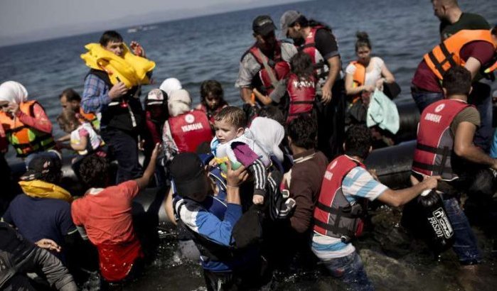 Marokkanen als Syrische vluchtelingen naar Griekenland