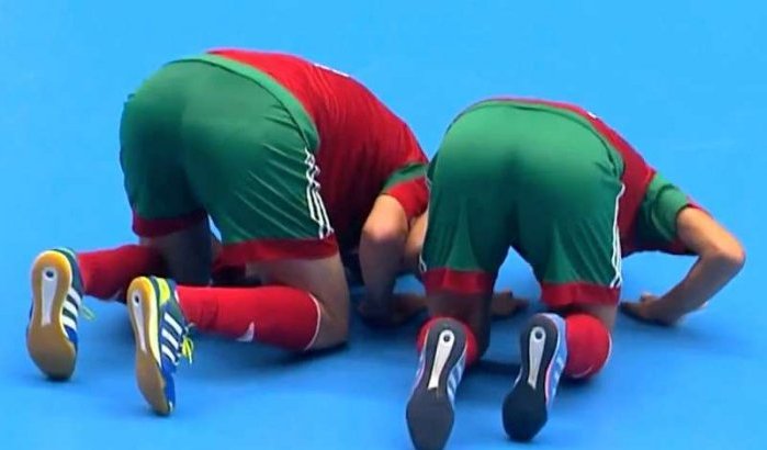WK-zaalvoetbal: Marokko verliest van Iran (video)