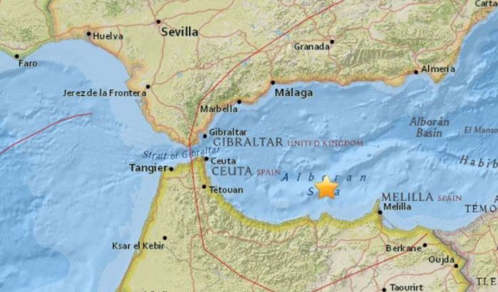 Dubbele aardbeving voor kust Al Hoceima en Nador