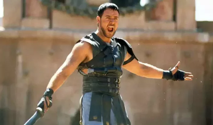 Opnames Gladiator in Marokko: Russell Crowe gaf bijna op