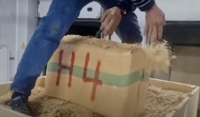 Spaanse politie vindt 25 ton hasj in Marokkaanse meloenen (video)