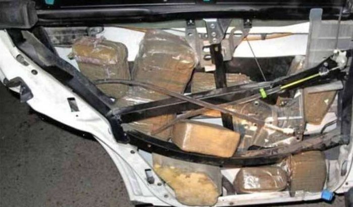 Ruim 30 kilo drugs on beslag genomen bij grens Sebta