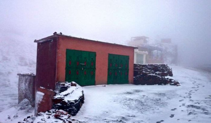 Tot 30 cm sneeuw vandaag in Marokko