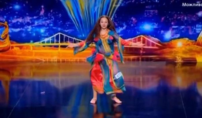 Oekraïens meisje laat jury sprakeloos met Marokkaanse dans
