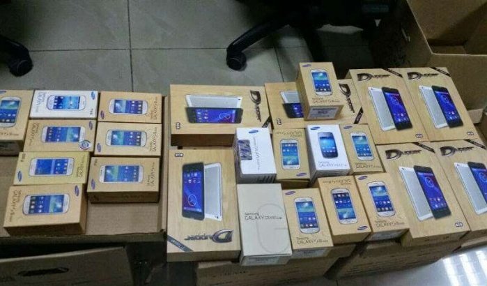 Marokko: ruim 220 smartphones onderschept in Tanger Med