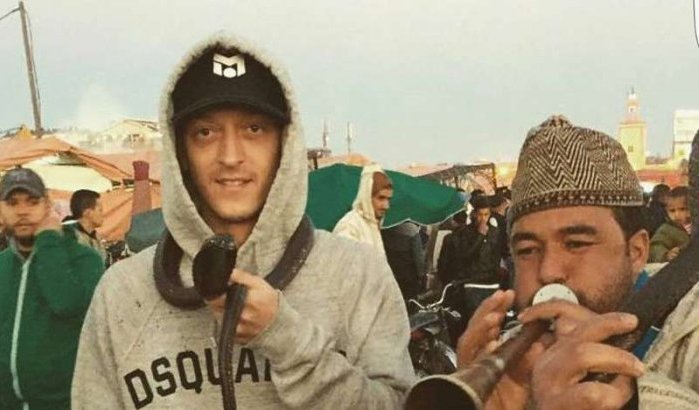 Mesut Özil in Marrakech (foto)