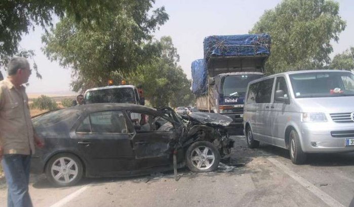 Vier doden bij een verkeersongeval in Jerrada