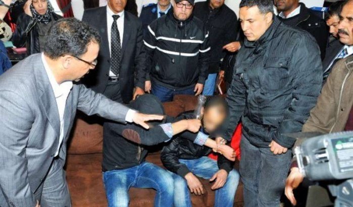 Demonstranten eisen doodstraf voor moordenaars juwelier in Tanger