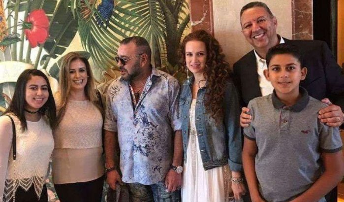 Mohammed VI en Lalla Salma op de foto met fans in Miami (foto's)
