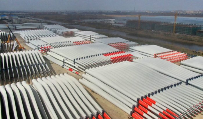 China bouwt windturbinefabriek in Nador