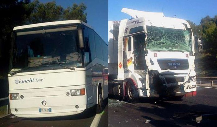 Passagiersbus uit Marokko betrokken bij zwaar ongeval in Frankrijk