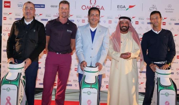 Prins Moulay Rachid wint golftoernooi in Dubai (video)
