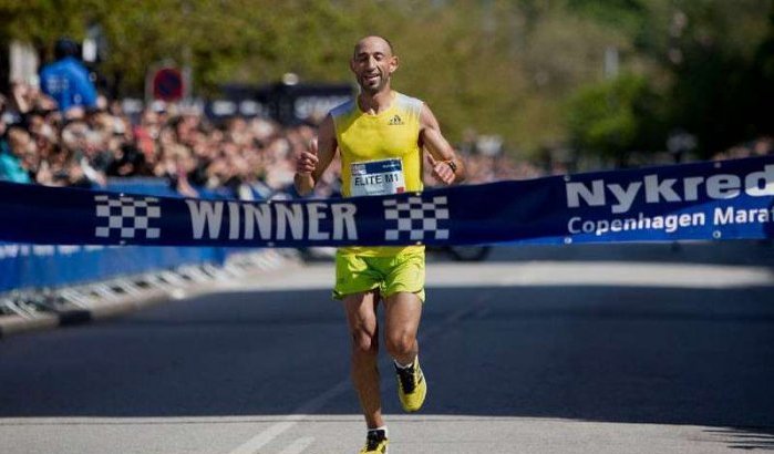 Marokkaan Hassan Ahouchar wint marathon Kopenhagen