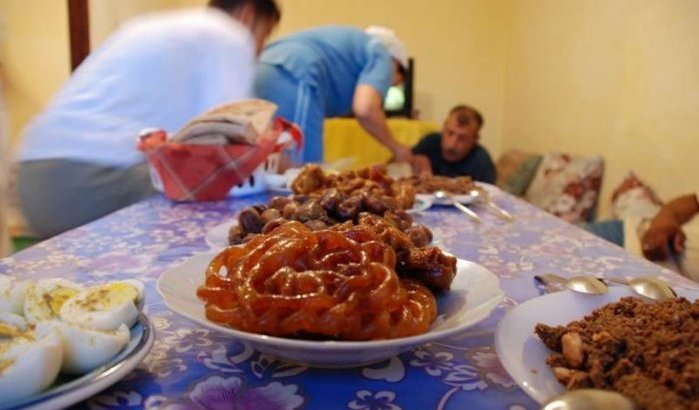 Ramadan en iftar in Marokko 