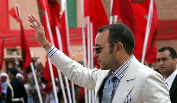 Koning Mohammed VI in Laayoune voor 40 jaar Groene Mars