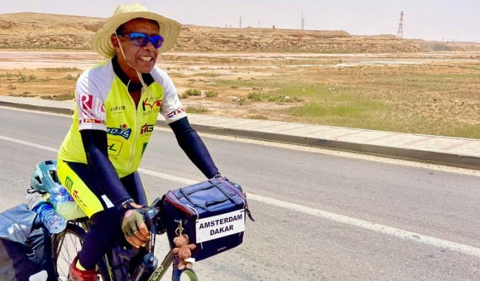 Karim Mosta: op 69-jarige leeftijd een fietstocht van 16.000 km door 16 landen