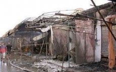Brand in de soek Melilla te Oujda: 58 mensen aangehouden