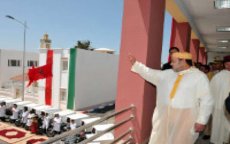 Koning Mohammed VI in Al Hoceima