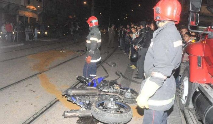 Horror-ongeval met tram in Casablanca