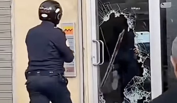 Overval live vastgelegd in Marokko, dader gepakt (video)