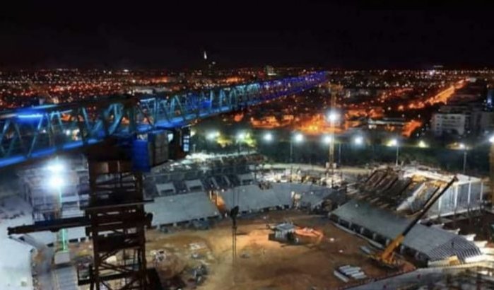 Dag en nacht gewerkt aan stadion Rabat