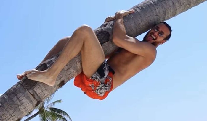 Saad Lamjarred met moeder op vakantie op Maldiven (video)