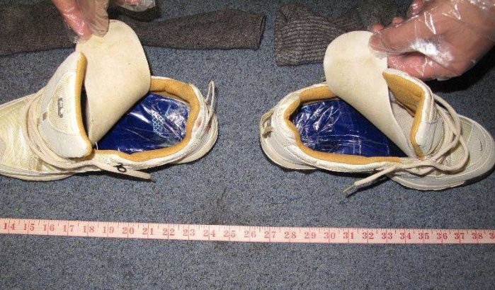 Marokko: vrouw opgepakt met drugs in schoenen voor vriendje in gevangenis