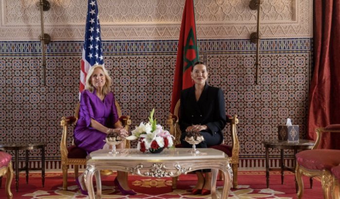 Amerikaanse First Lady aan Koning Mohammed VI: "Shukran bzaf Majesteit"