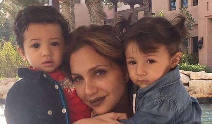 Prachtige foto van Lalla Soukaina en haar tweeling