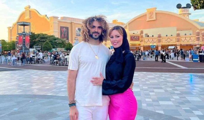 Adil El Arbi en vrouw op kick-off van nieuwe Marvel-attracties in Disneyland Parijs