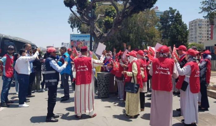 Bab Darna: wereld-Marokkanen demonstreren in Casablanca