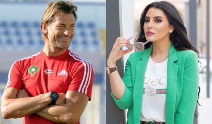 Bondscoach Hervé Renard in koppel met Miss Arab Beauty Fati Jamali?