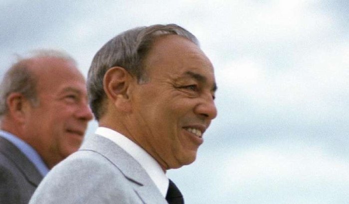 Franse president stal lepel van Koning Hassan II
