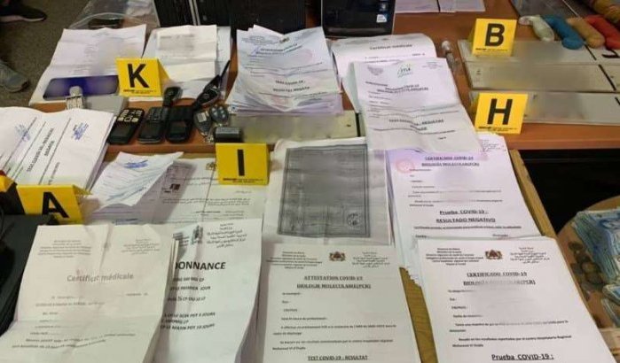 Netwerk valse covid-testen opgerold in Nador