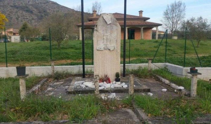 Italië: herdenkingsplaat Marokkaanse soldaten vernield