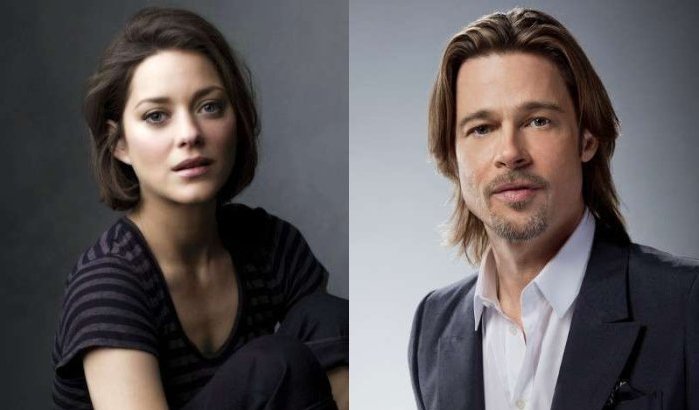 Brad Pitt en Marion Cotillard voor film in Marokko