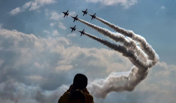 Marokko geeft prachtige luchtshow in Turkije