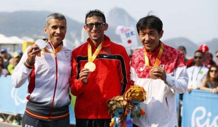 Marokkaan Amine Chentouf wint zilver op marathon Londen