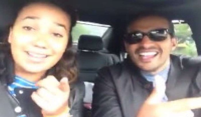 Badr Hari en dochter Estelle zingen samen liedje