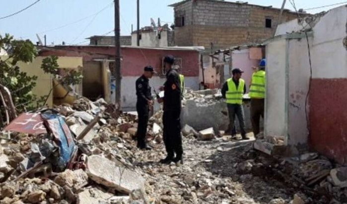 Marokko: laatste sloppenwijk Tanger gesloopt (foto's)