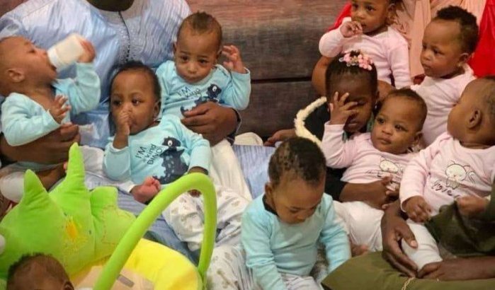 In Casablanca geboren negenling viert eerste verjaardag