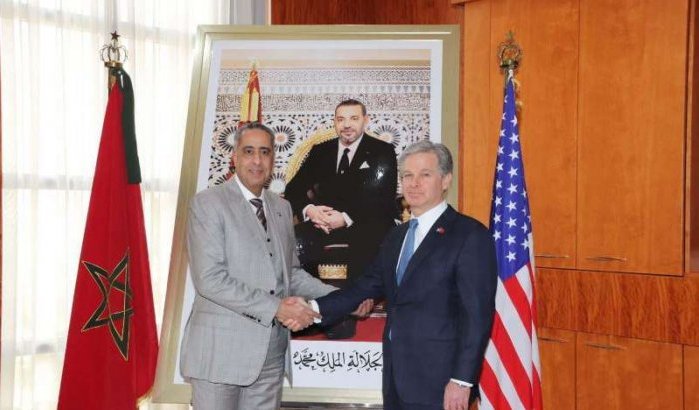 Hammouchi ontmoet directeur FBI in Rabat